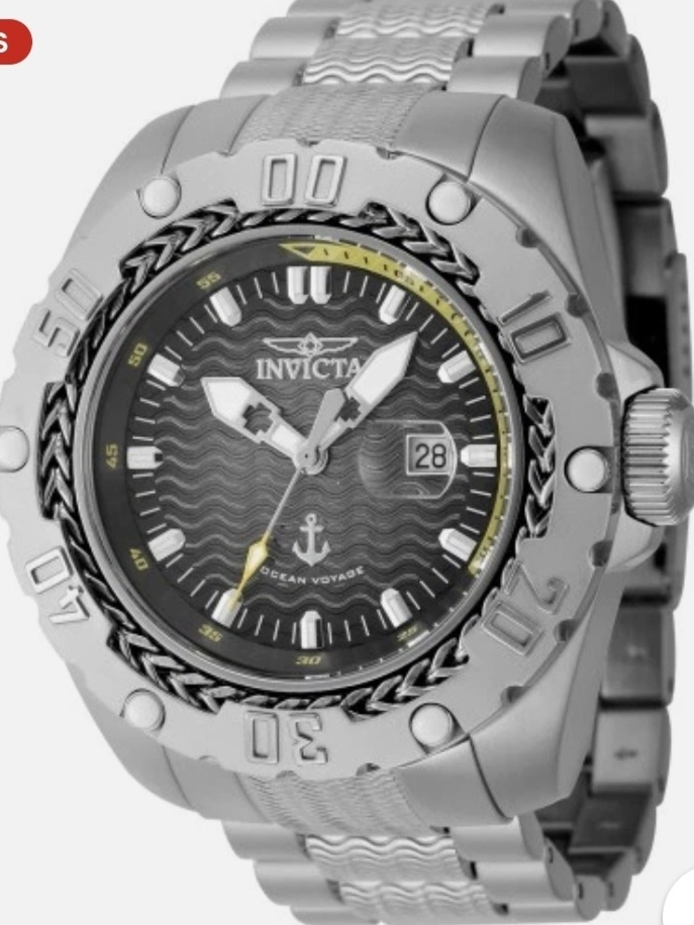 Invicta Men's Ocean Voyage 51mm Quartz Watch IN-47740
